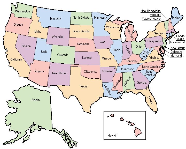 Featured image of post 50 Us States Labeled