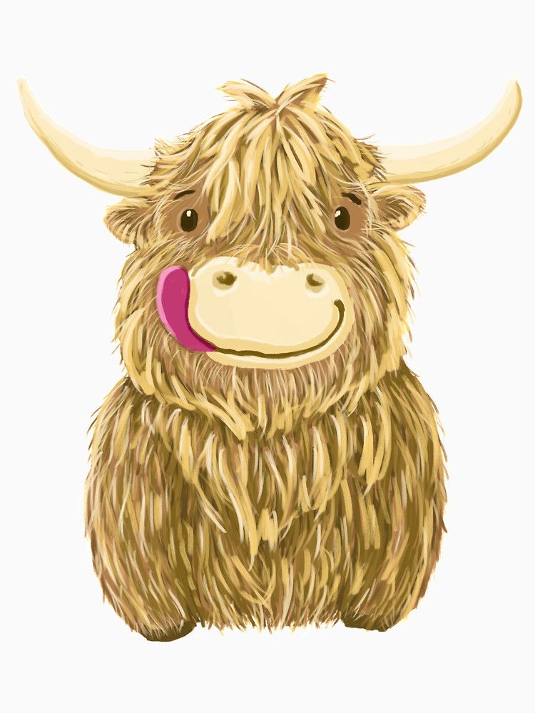 Featured image of post Cute Highland Cow Clipart