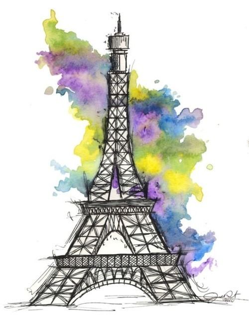 Featured image of post Disegno Torre Eiffel Colorata