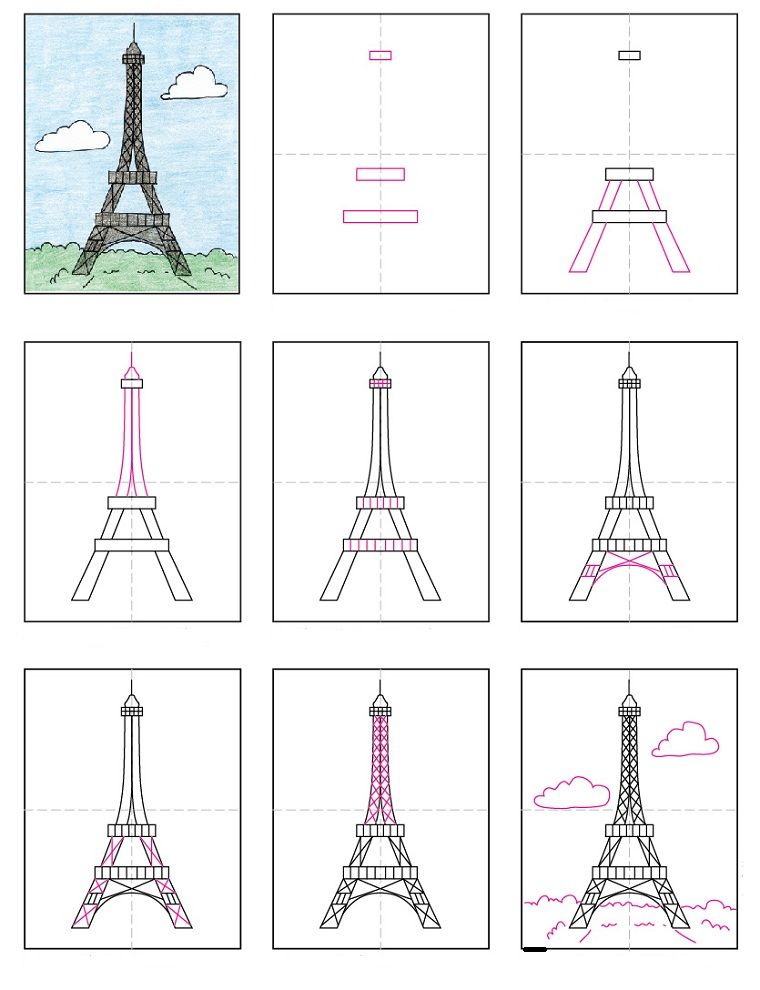 Featured image of post Disegno Torre Eiffel Facile