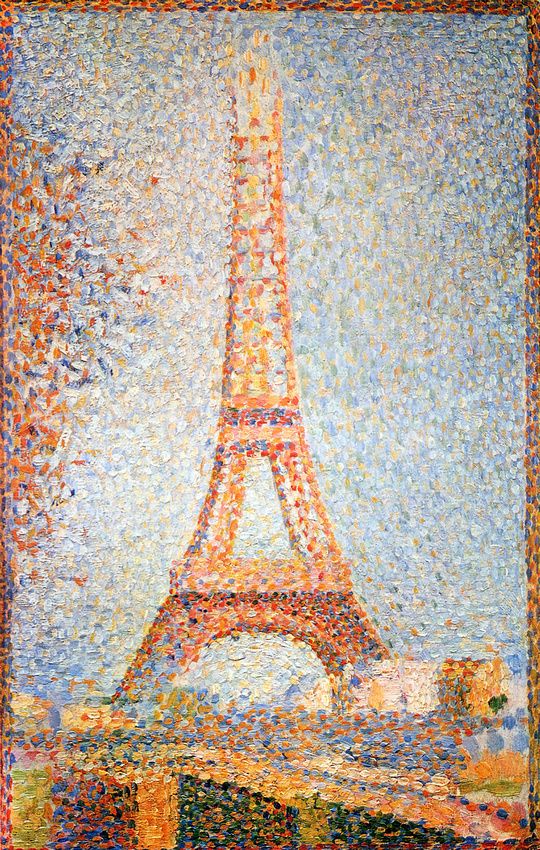 Featured image of post Disegno Torre Eiffel Puntinismo