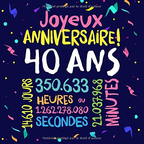 Featured image of post Image Joyeux Anniversaire 40 Ans Femme