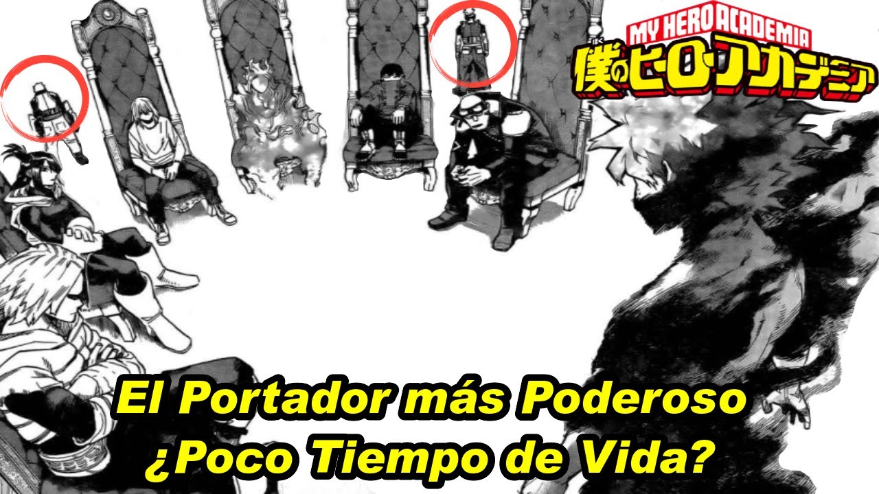 Featured image of post Portadores Del One For All Boku No Hero