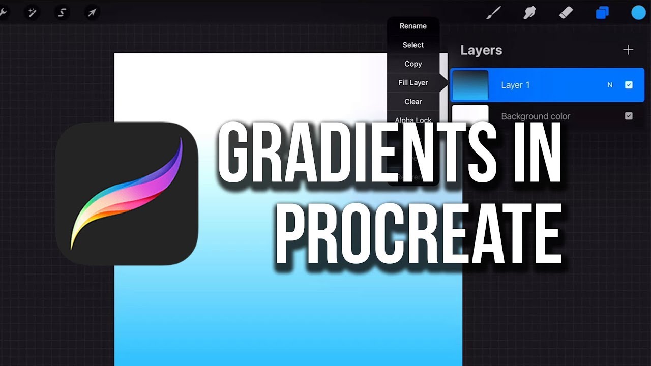 Featured image of post Procreate Gradient Fill