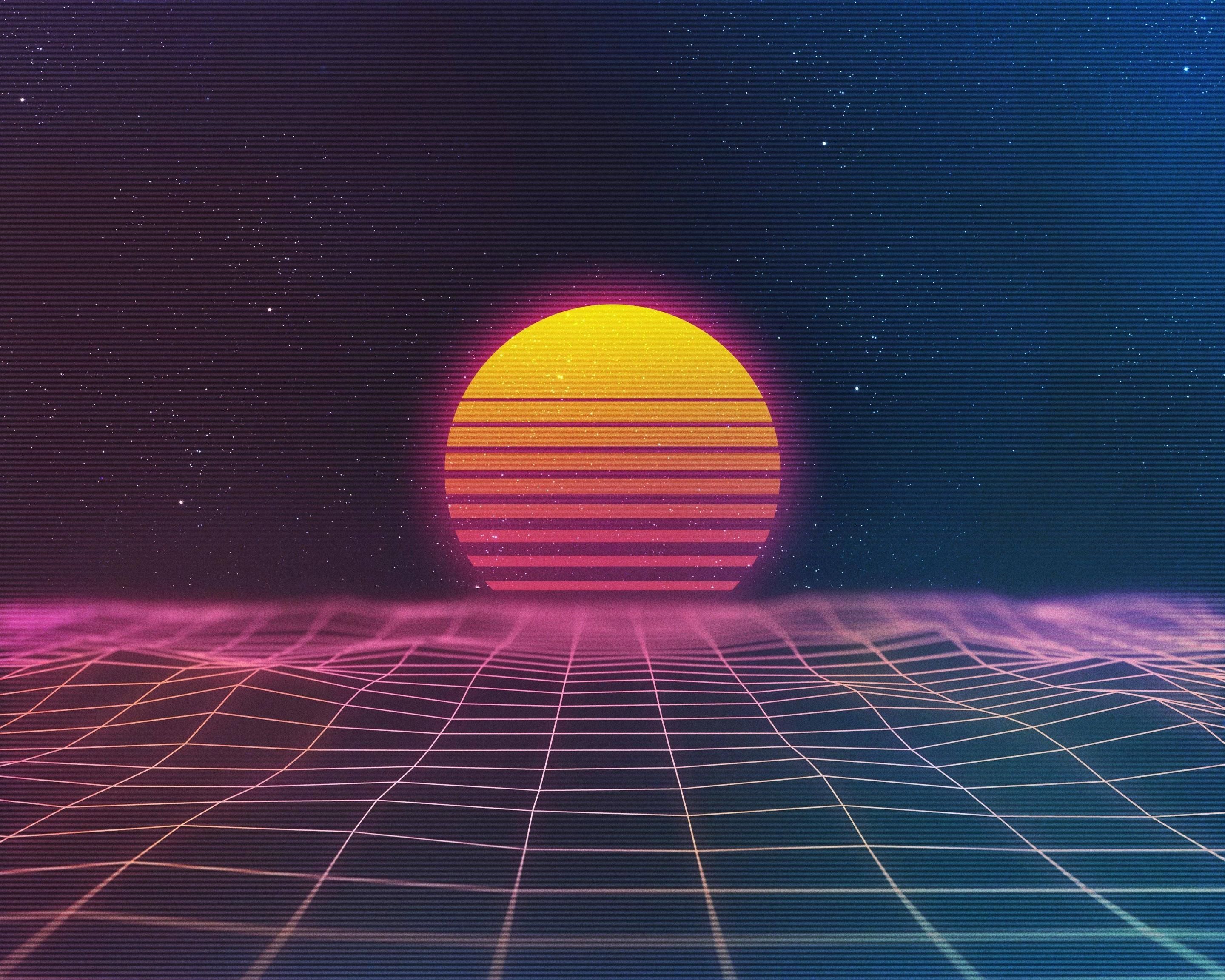 Featured image of post Retro Sunset Wallpaper 4K Gif