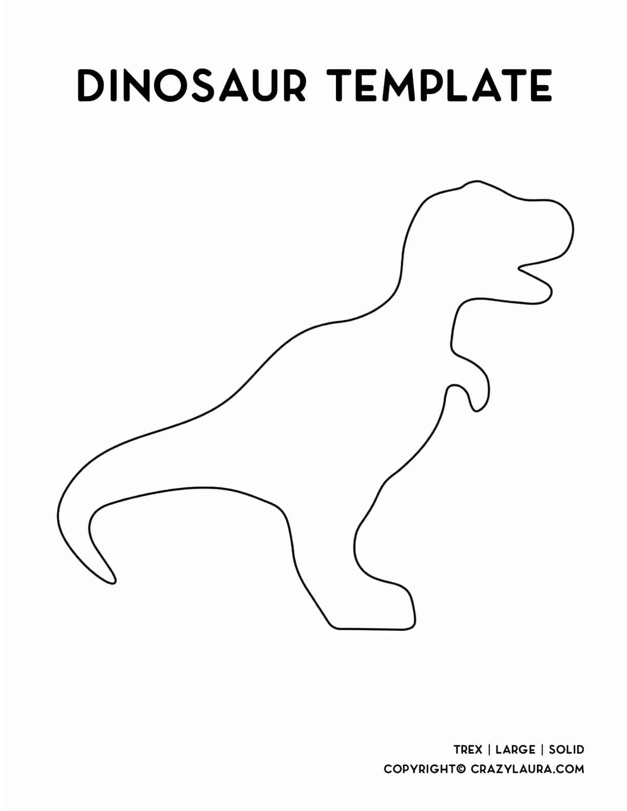 Featured image of post Simple T Rex Dinosaur Outline