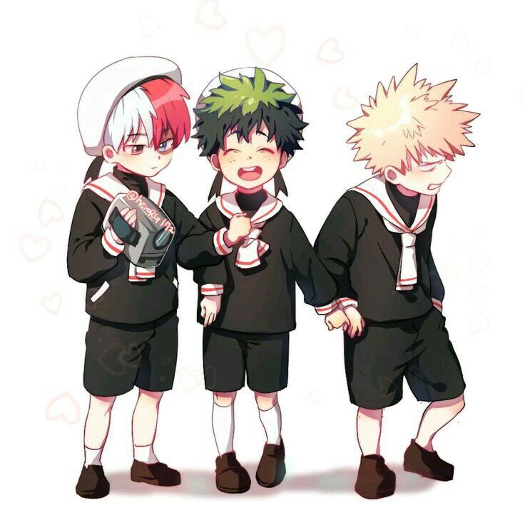 Featured image of post Todoroki X Deku X Bakugou Kids